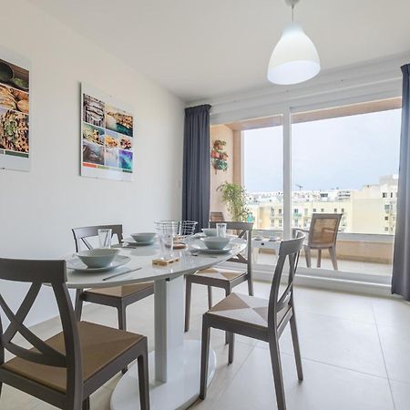 Spacious Brand New Apartment Hc Balcony 3 Bdr 2 Bth Bugibba Σεντ Πόλς Μπέι Εξωτερικό φωτογραφία