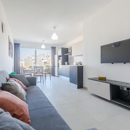 Spacious Brand New Apartment Hc Balcony 3 Bdr 2 Bth Bugibba Σεντ Πόλς Μπέι Εξωτερικό φωτογραφία