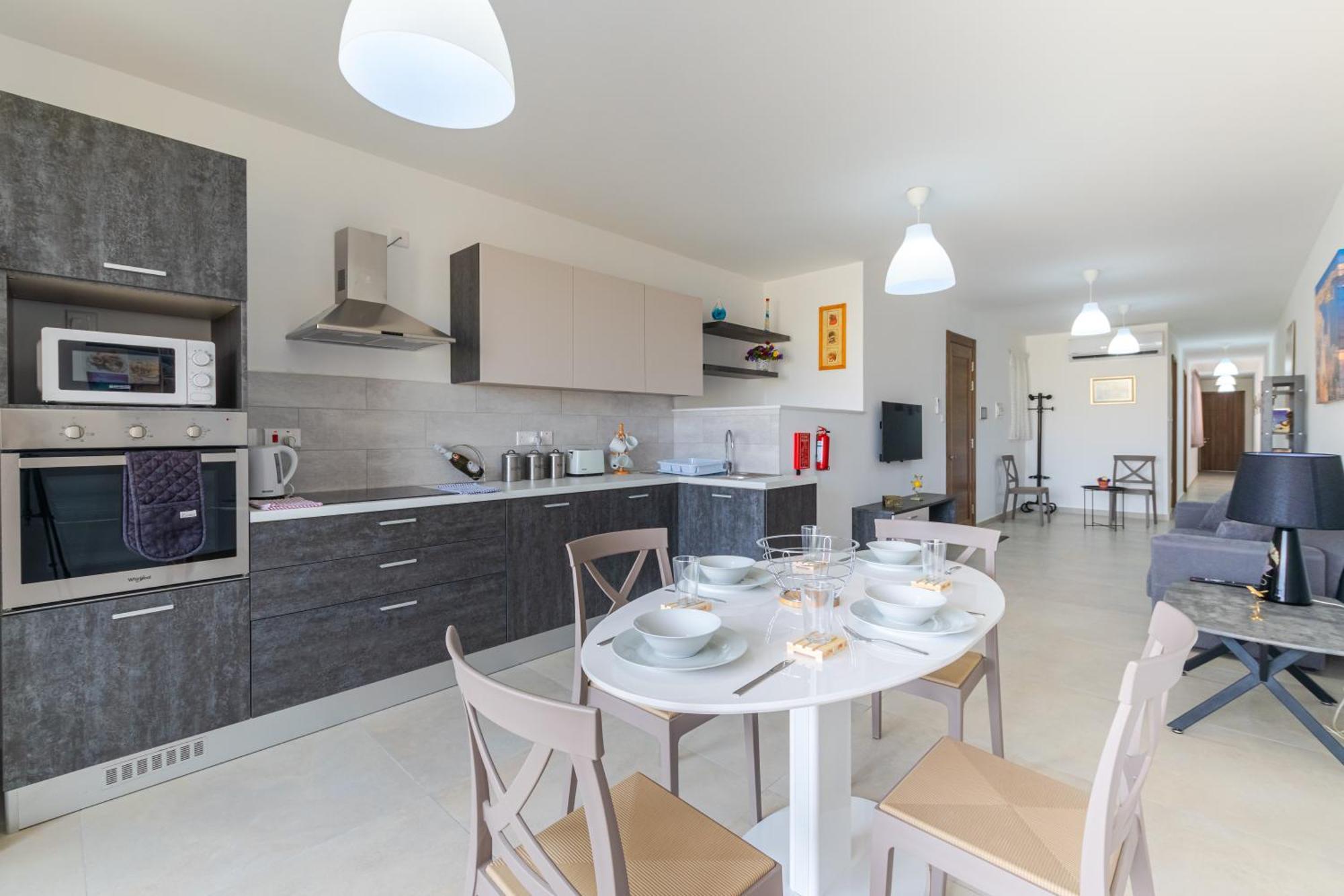 Spacious Brand New Apartment Hc Balcony 3 Bdr 2 Bth Bugibba Σεντ Πόλς Μπέι Εξωτερικό φωτογραφία